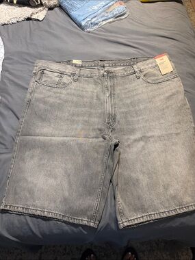 Levi's Light Grey Denim Men’s Shorts